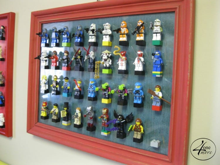 thrifted frame LEGO storage l 4onemore.com