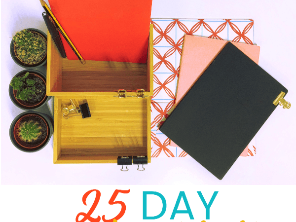 Systems for Paper Clutter at Home {Productivity Challenge}