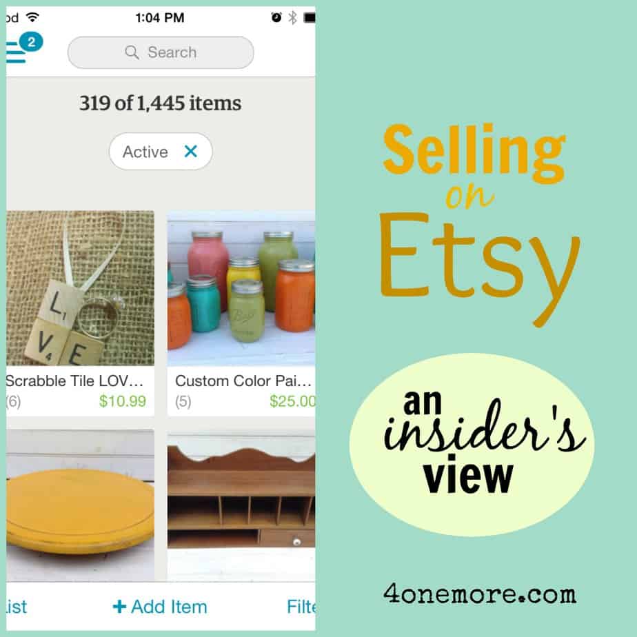 Selling on Etsy {an insider’s view}