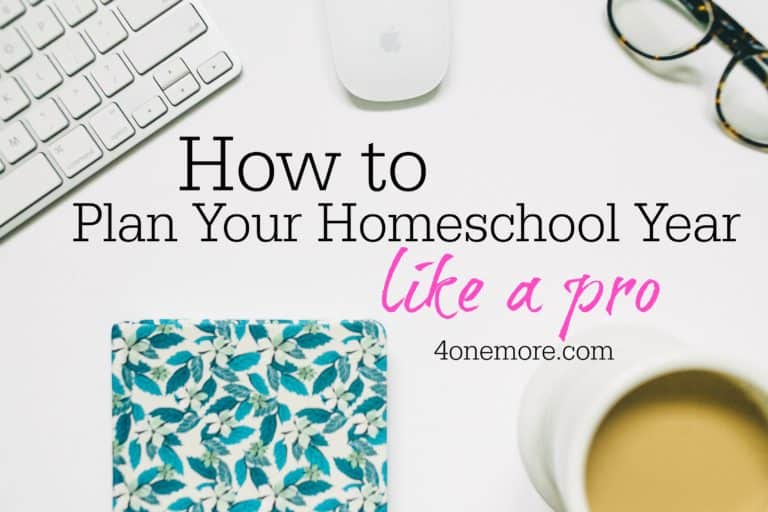 How to Plan Your Homeschool Year Like a Pro | Homeschool with Moxie