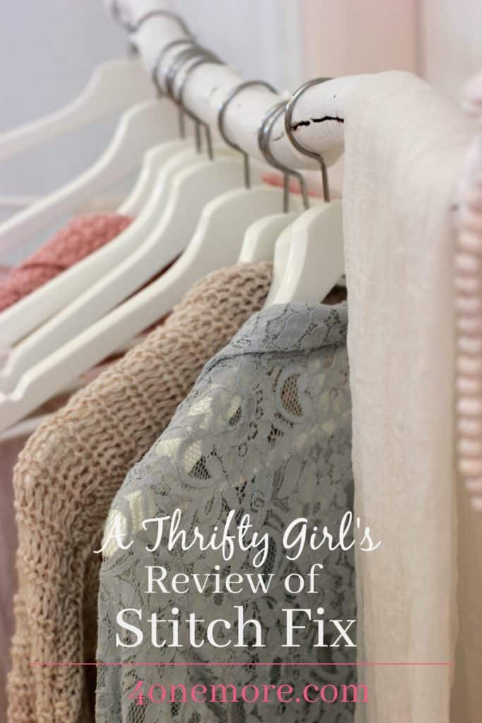 Are you a thrifty girl like me? Wondering if Stitch Fix is a waste of money? Check out my experience with my first fix @4onemore.com #stitchfix