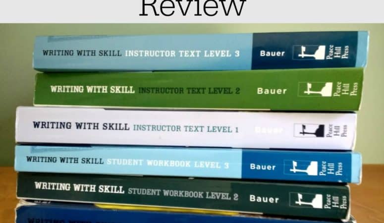 Writing With Skill Homeschool Curriculum Review
