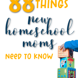 If you're new to homeschooling, you might think you need to know all about everything. Here's what first time homeschool moms need to know.