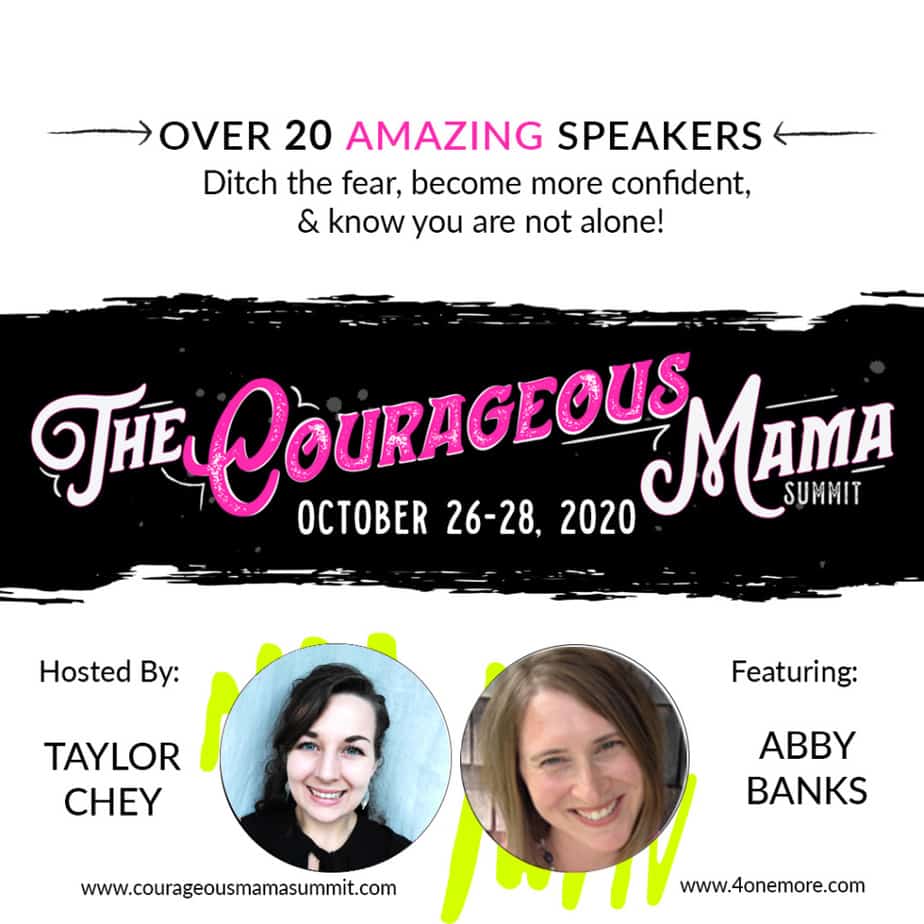 Sometimes we just need to know that we're not alone! And this is why if you're feeling frustrated, overwhelmed, or full of anxiety right now, then The Courageous Mama Summit is for you.