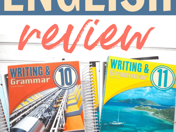 BJU Press Homeschool English REVIEW