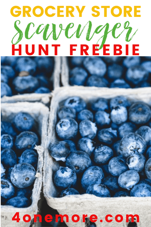 Grab this Grocery Store Scavenger Hunt FREEBIE before you head out shopping again with the kids.