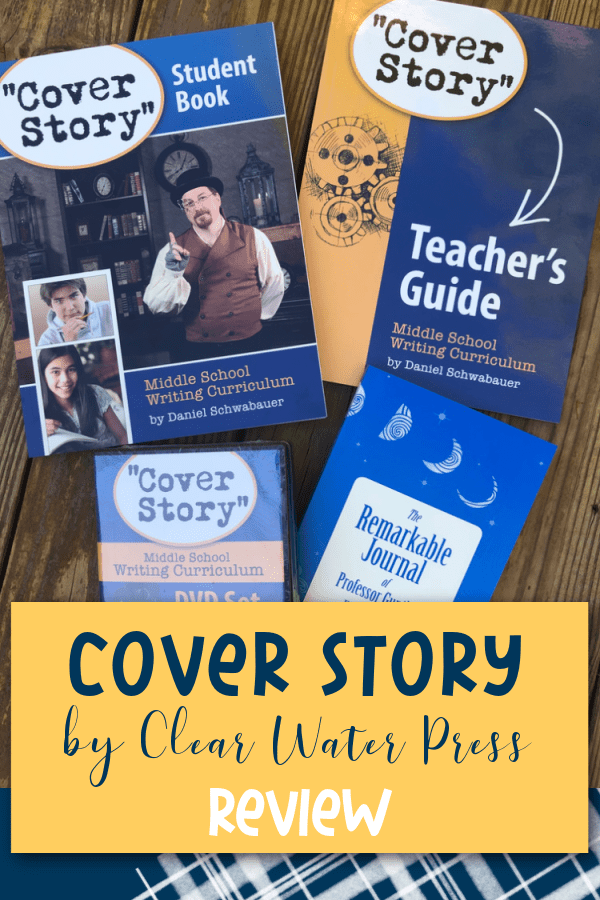 Here's our review of Cover Story by Clear Water Press and how it worked for our 9th grader. Plus, we chat with author Daniel Schwabauer.