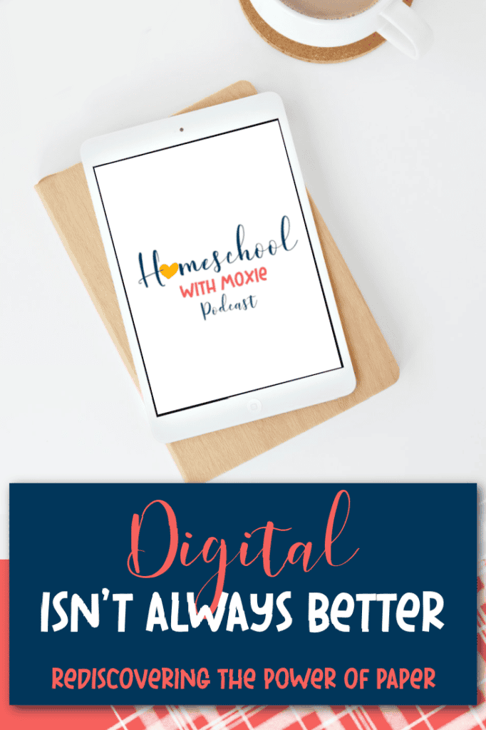 Discover the powerful cognitive benefits of paper in your homeschool. Learn why paper beats screens for focus, memory, and comprehension.