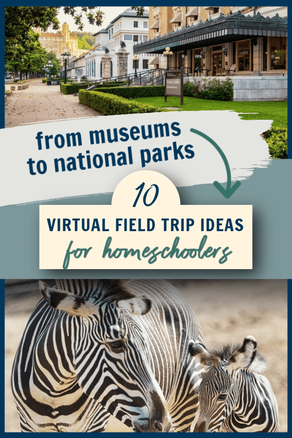Keep lessons engaging and interactive with these 10 virtual field trips for homeschoolers! From national parks to museums, check it out.