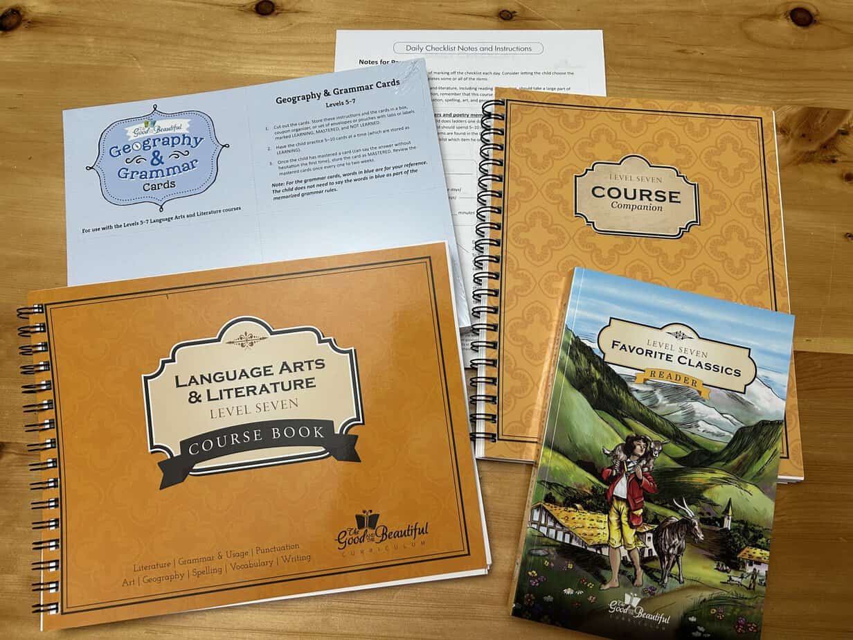 What We’re Using for 7th Grade Homeschool Curriculum in 2025 - 4onemore