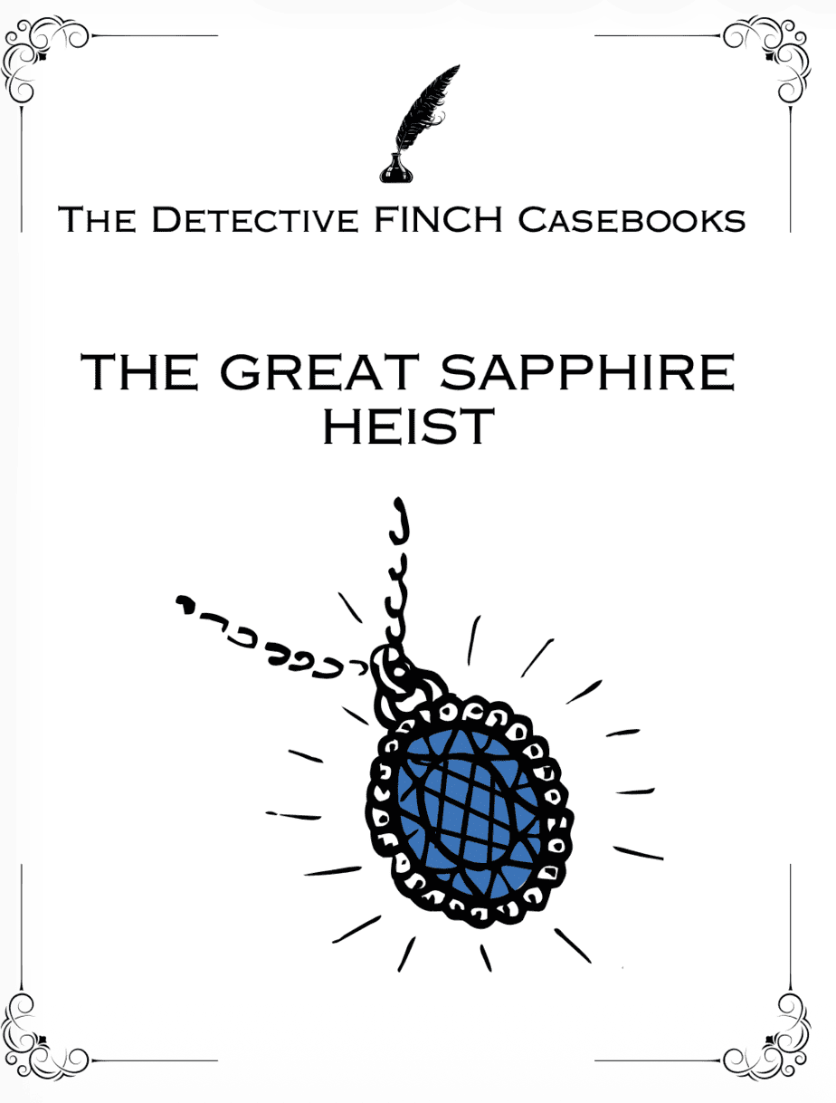 The Great Sapphire Heist mystery cover