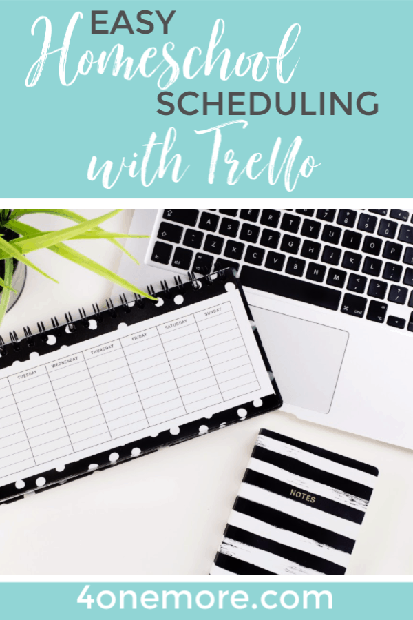 See how Trello makes homeschool schedules work well for homeschool moms!  Your scheduling plan needs to be flexible, and Trello is!
