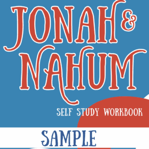 This download will give you the first eleven pages of the Jonah & Nahum Self Study Workbook for grades 5-12.