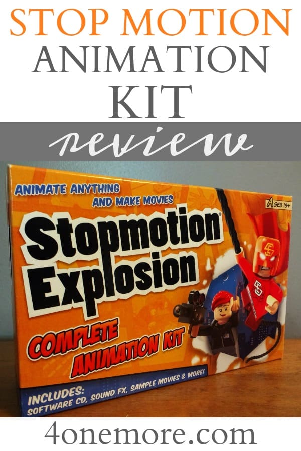 exciting stop motion animation movies?  Now they can with this Stop Motion Animation Kit from Stopmotion Explosion.