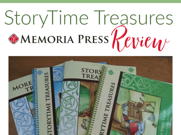 First Grade Reading Curriculum: StoryTime Treasures from Memoria Press Review