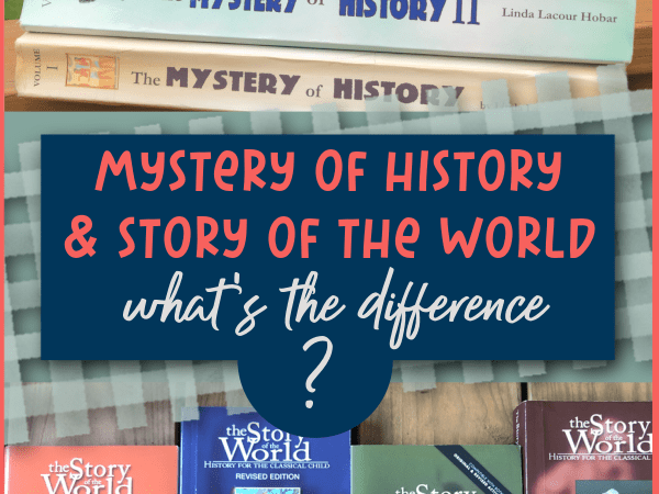 Mystery of History or Story of the World: Comparing Two Popular Homeschool Curricula