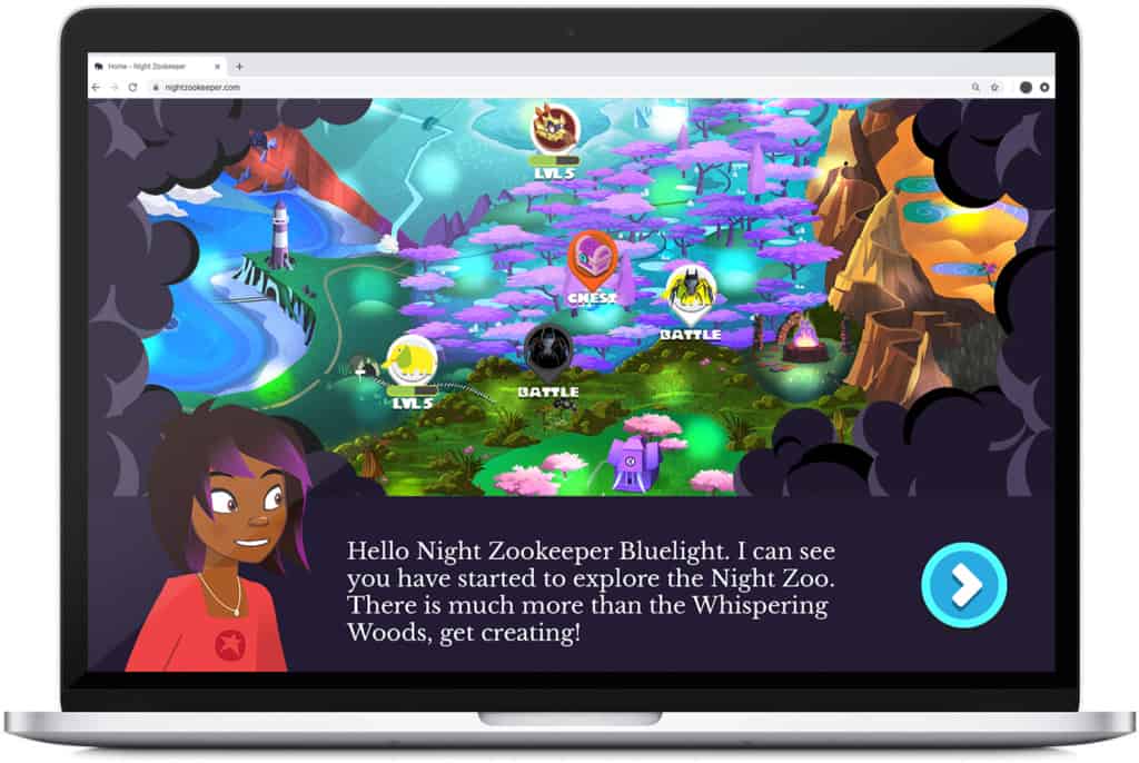 If you are looking for a fun homeschool writing program for your 5-12 year olds, then you’ll love Night Zookeeper. 