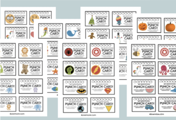 Repetition Punch Cards Bundle