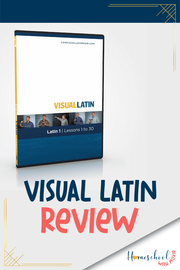 If you're wondering how well Visual Latin from Compass Classroom works for a high school homeschool student, then you'll love this review. 