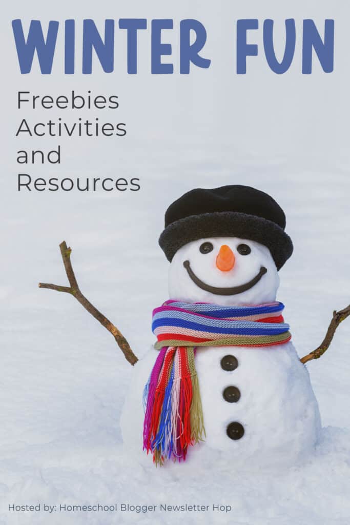 Grab these fantastic winter themed tips, resources, and homeschool freebies.