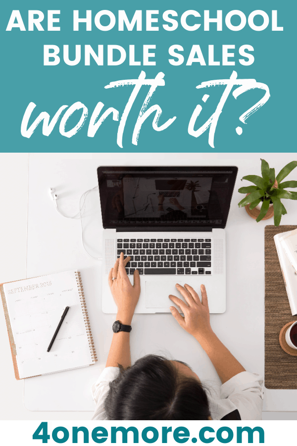 Are Homeschool Bundle Sales Worth It? 4onemore