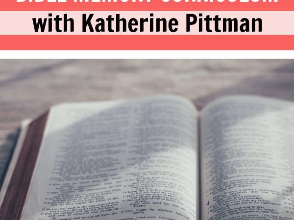 Learn about Write the Word on my Heart Bible Memory Curriculum. Author Katherine Pittman shares how to be more consistent with Bible memory.