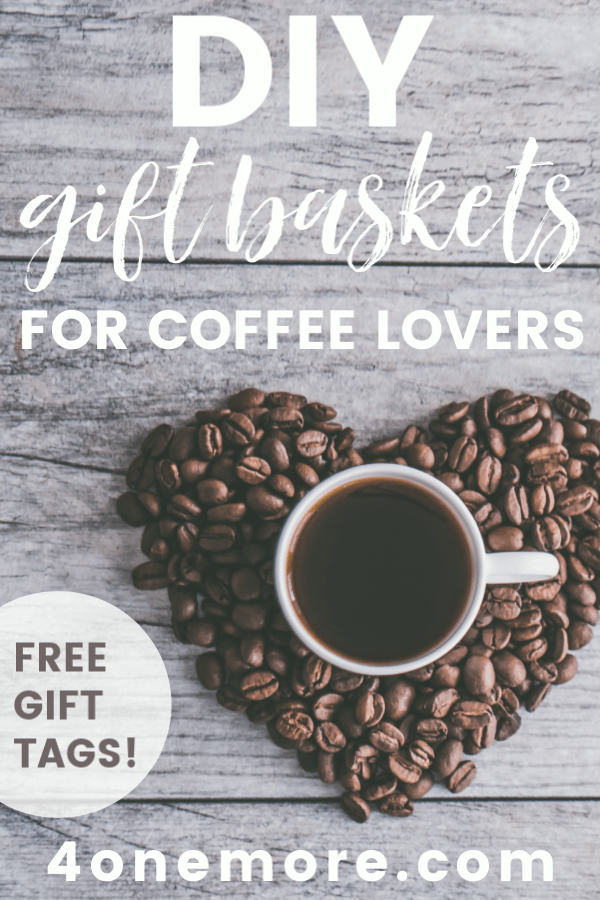 Here's some DIY coffee gift ideas for the coffee lovers in your life!  Be sure to grab the FREEBIE coffee-themed gift tags too!
