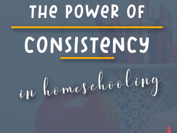 Don’t underestimate the power of consistency in homeschooling