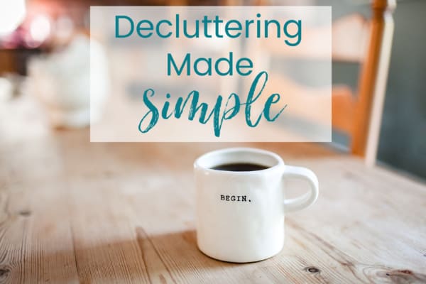 Decluttering Made Simple Workshop