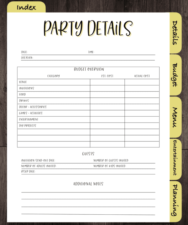 Digital Party Planner - Image 4