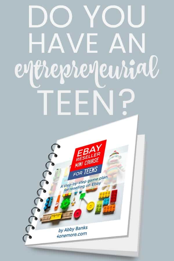 ebay reseller mini course for teens