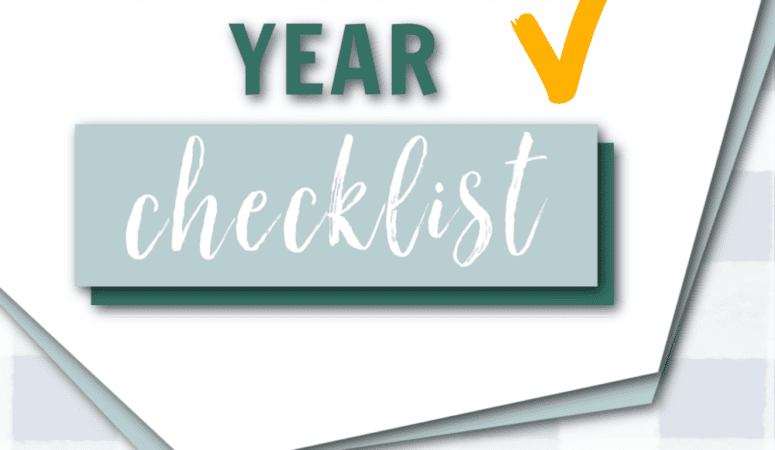 End of the Homeschool Year Checklist
