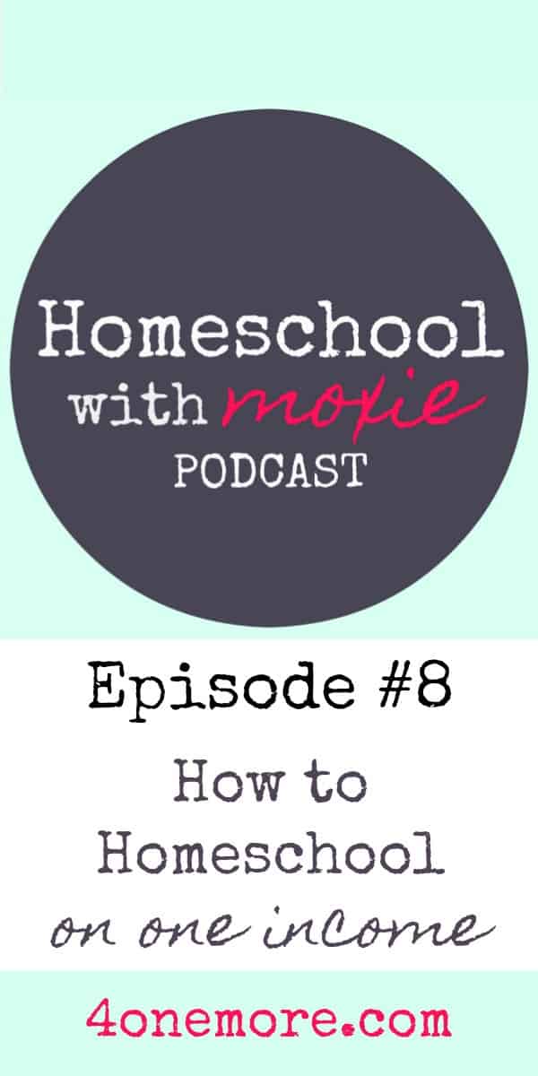HWM Podcast 8: How to homeschool on one income