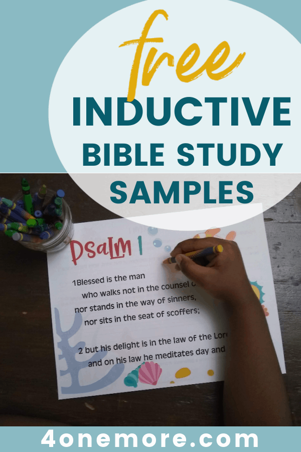 If you’re looking for a Word-driven study, then you’ll love our inductive Bible studies for kids & teens. Grab inductive Bible study samples.