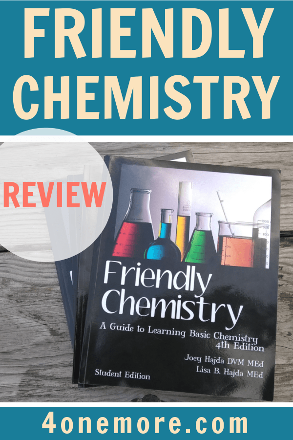 Check out this Friendly Chemistry Review for an inside look into this curriculum along with our recommendations.