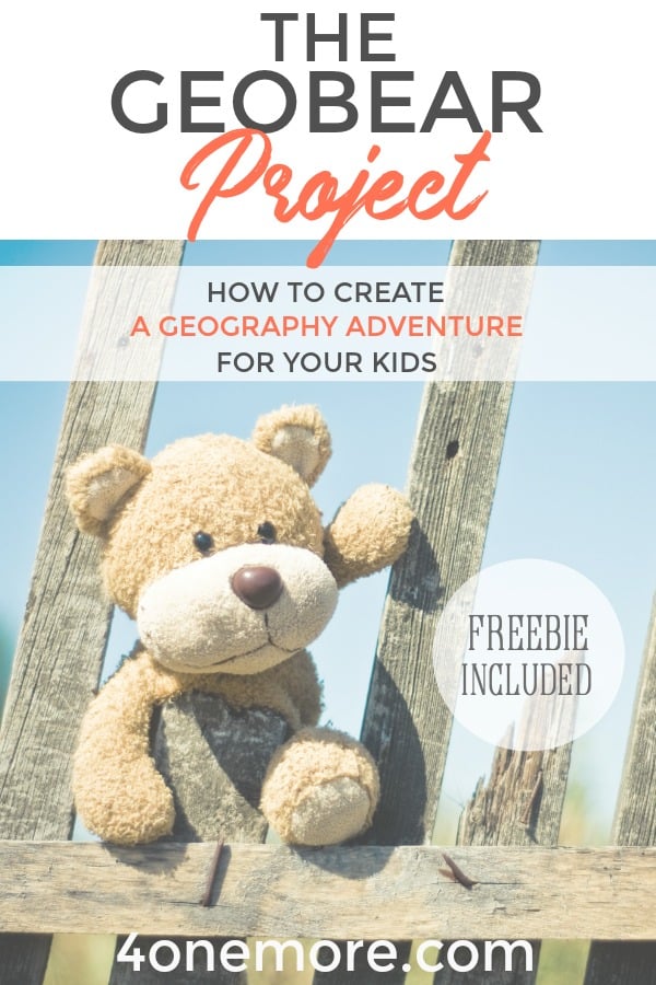 Awaken a world travel adventure for your kids with the GeoBear Project!  Complete instructions included.