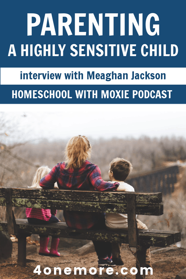Join me as I chat with gentle parenting expert and homeschool mom, Meaghan Jackson, about how to parent a highly sensitive child.