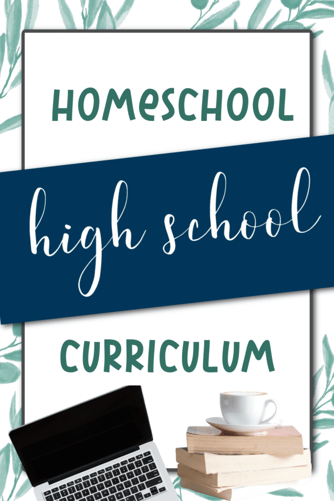 Thinking about homeschooling through the high school years can be intimidating, especially when it comes to choosing curriculum.