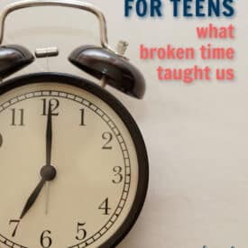 Why bright teens still can't manage their own time and how to teach time management to homeschool teens through Deep Work and unbroken time.