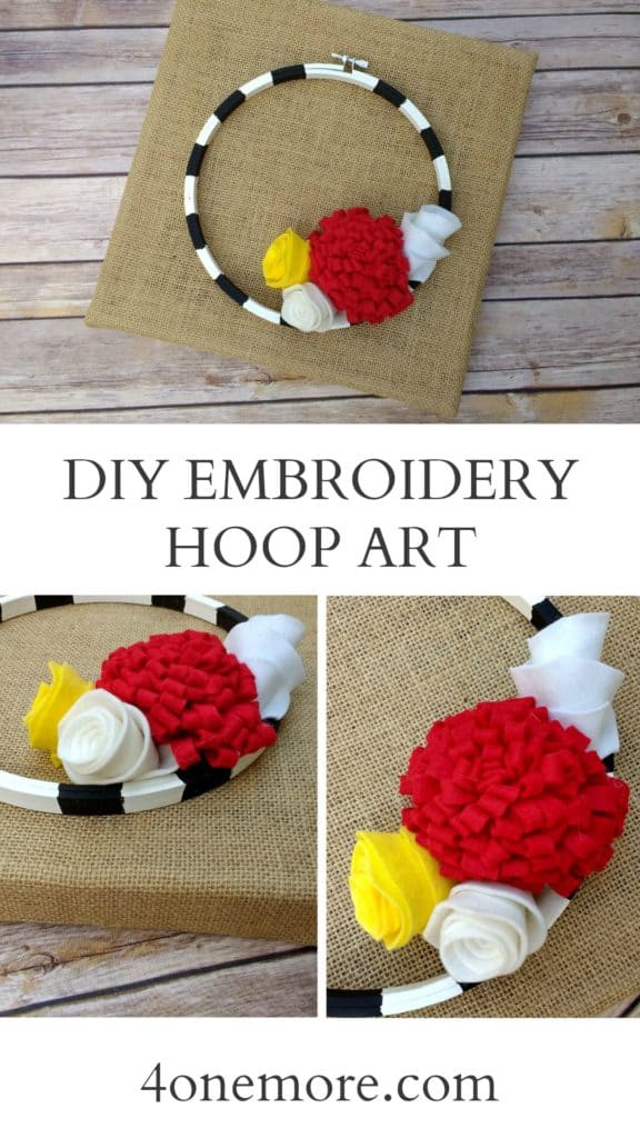 DIY Embroidery Hoop Art
