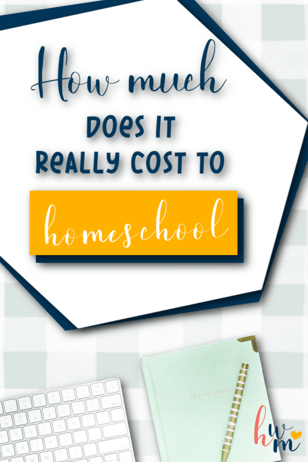 How much does it really cost to homeschool? We'll break down the categories and how much you can expect to spend.