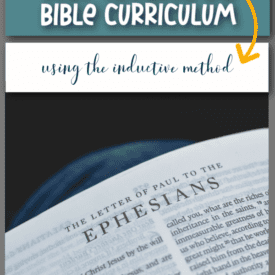 You don’t need to buy a big box homeschool Bible curriculum to use with your kids. You can use the Bible to teach the Bible. Here's how.
