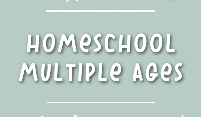 How to Homeschool Multiple Ages Without Losing Your Mind