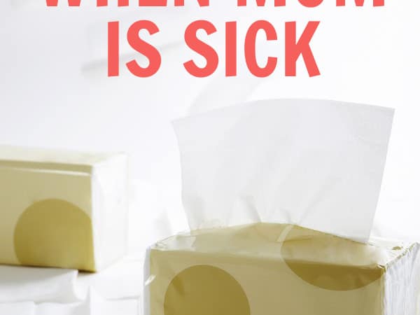 How do you keep homeschooling when mom is sick? Or what about a prolonged illness or season of burnout? Here are solutions and encouragement.
