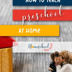 If you have young children, you may be wondering how to teach preschool at home. Download a preschool skills checklist.