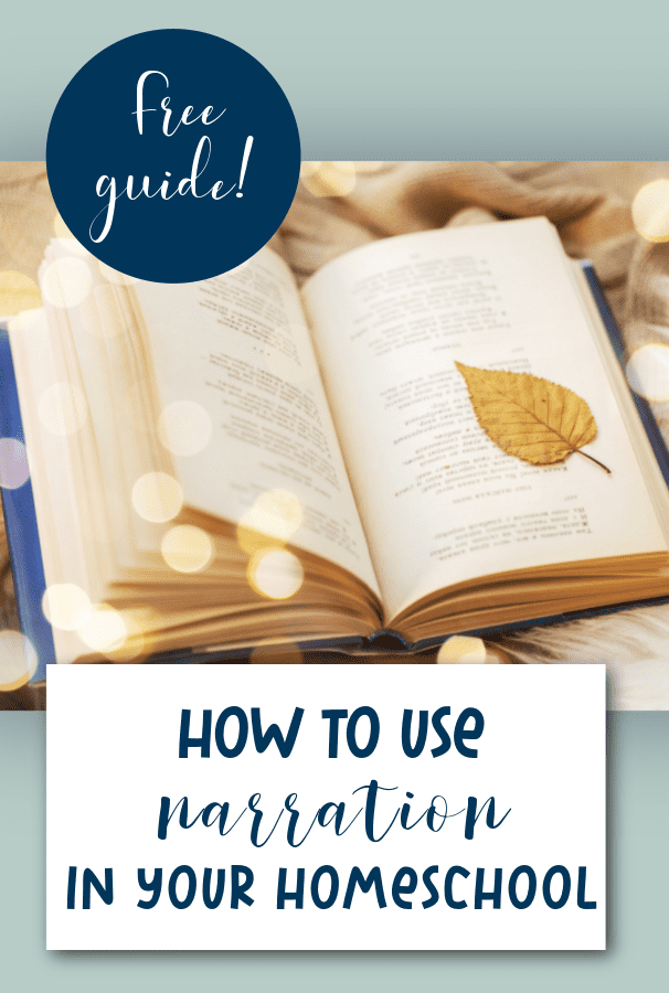 Here's why and how to use narration in your homeschool to grow thinkers, better writers, and engaged learners. Plus, it's simple to do.
