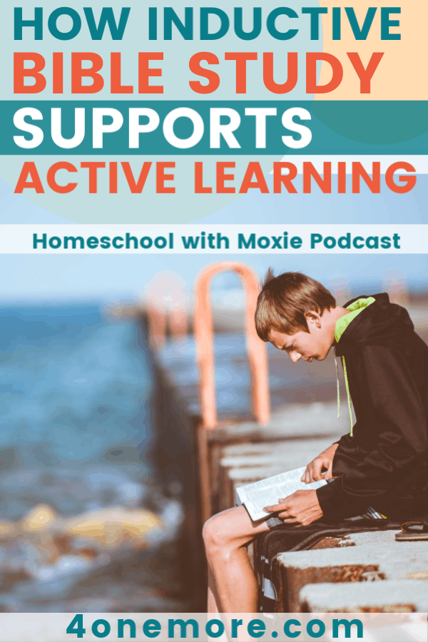 To help our kids understand & engage with the content at a deep level, they need to be active learners. Inductive Bible study supports active learning!