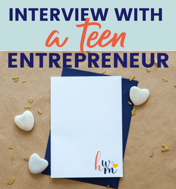 Anna from AnnaMadeDesignCo. is a growing teen entrepreneur!  Listen to my chat with her to hear her advice to other teens starting an online business.