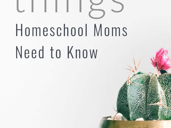 What Do Homeschool Moms Need To Know?