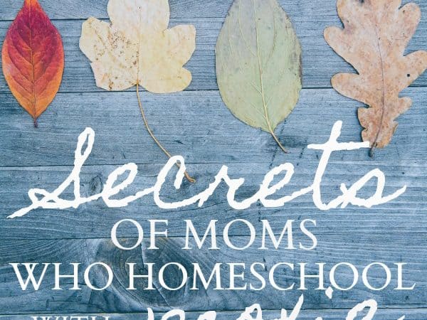 Secrets of Moms who Homeschool with Moxie